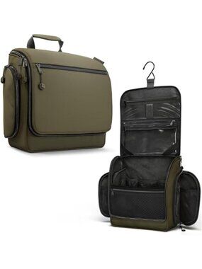 Hanging Toiletry Bag Travel Organizer TSA Makeup Shaving Dopp Kit Large